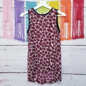 Madewell Silk Canal Tank in Pressed Flower